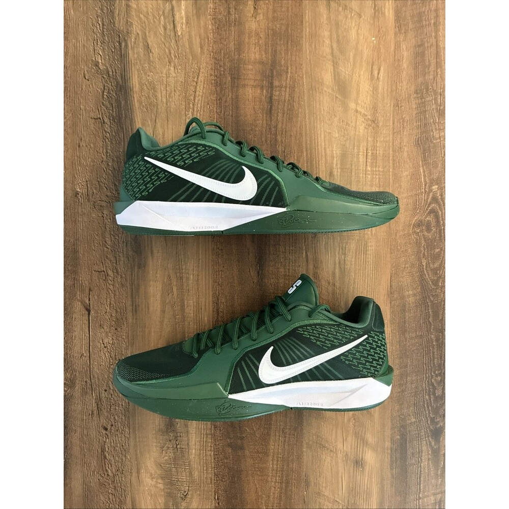 Nike Sabrina 2 TB Gorge Green White Women Size 9 Basketball Shoes HF3234-300
